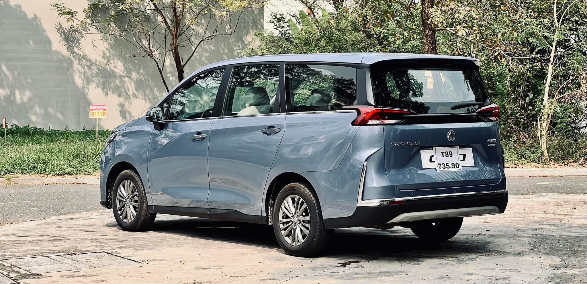 Đuôi xe MG G50 Xanh