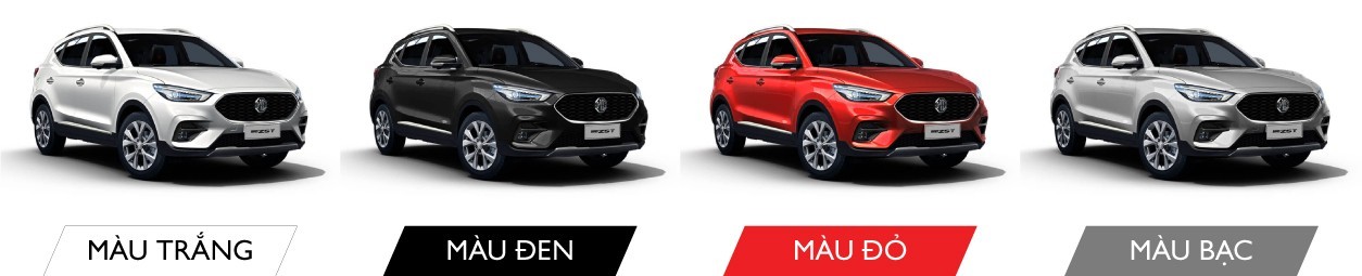 MG ZS 2 Màu xe MG ZS MG Kinh Dương Vương TPHCM