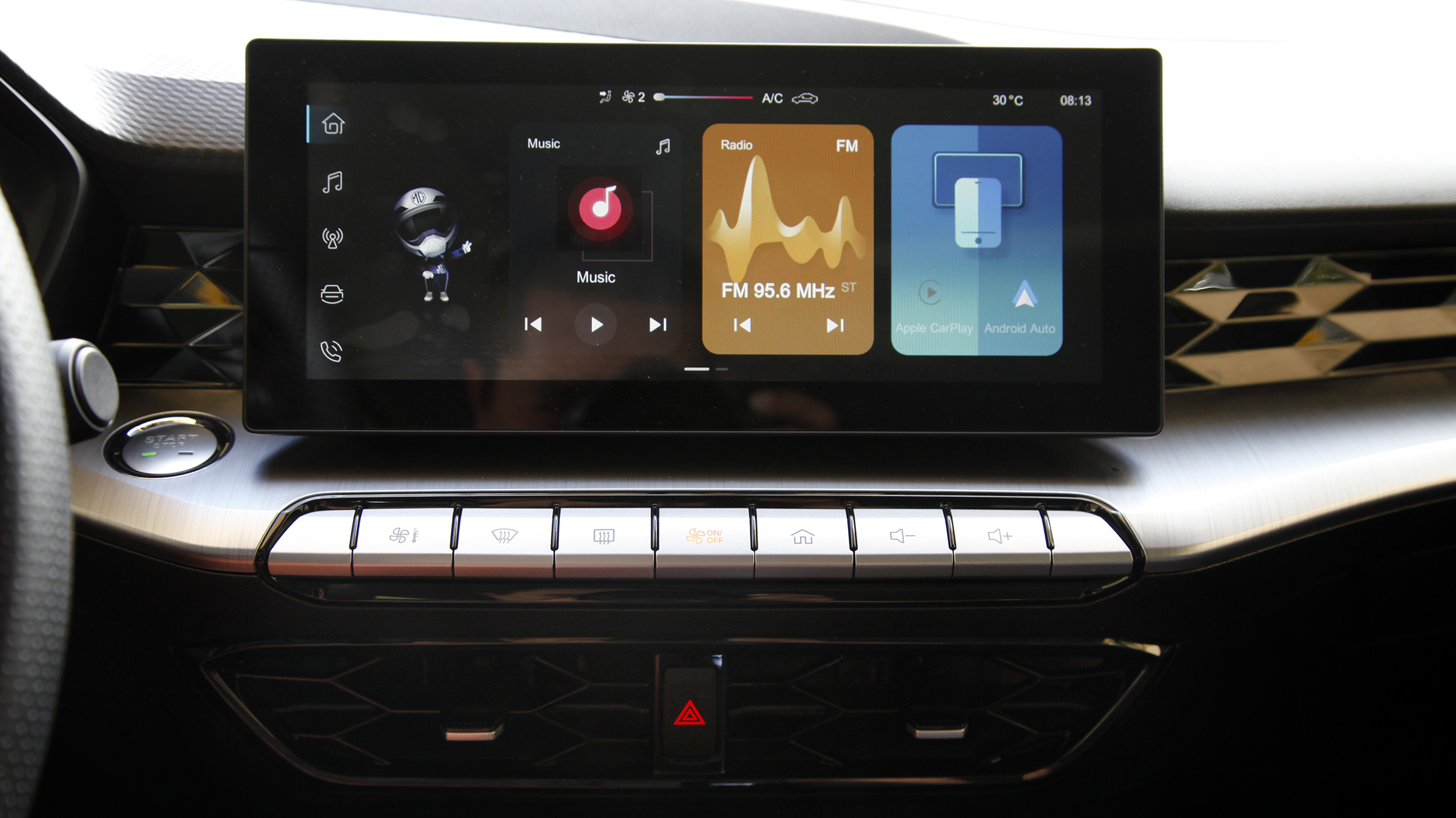 MG5 5 Tiện nghi xe MG5-MG Kinh Dương Vương TPHCM