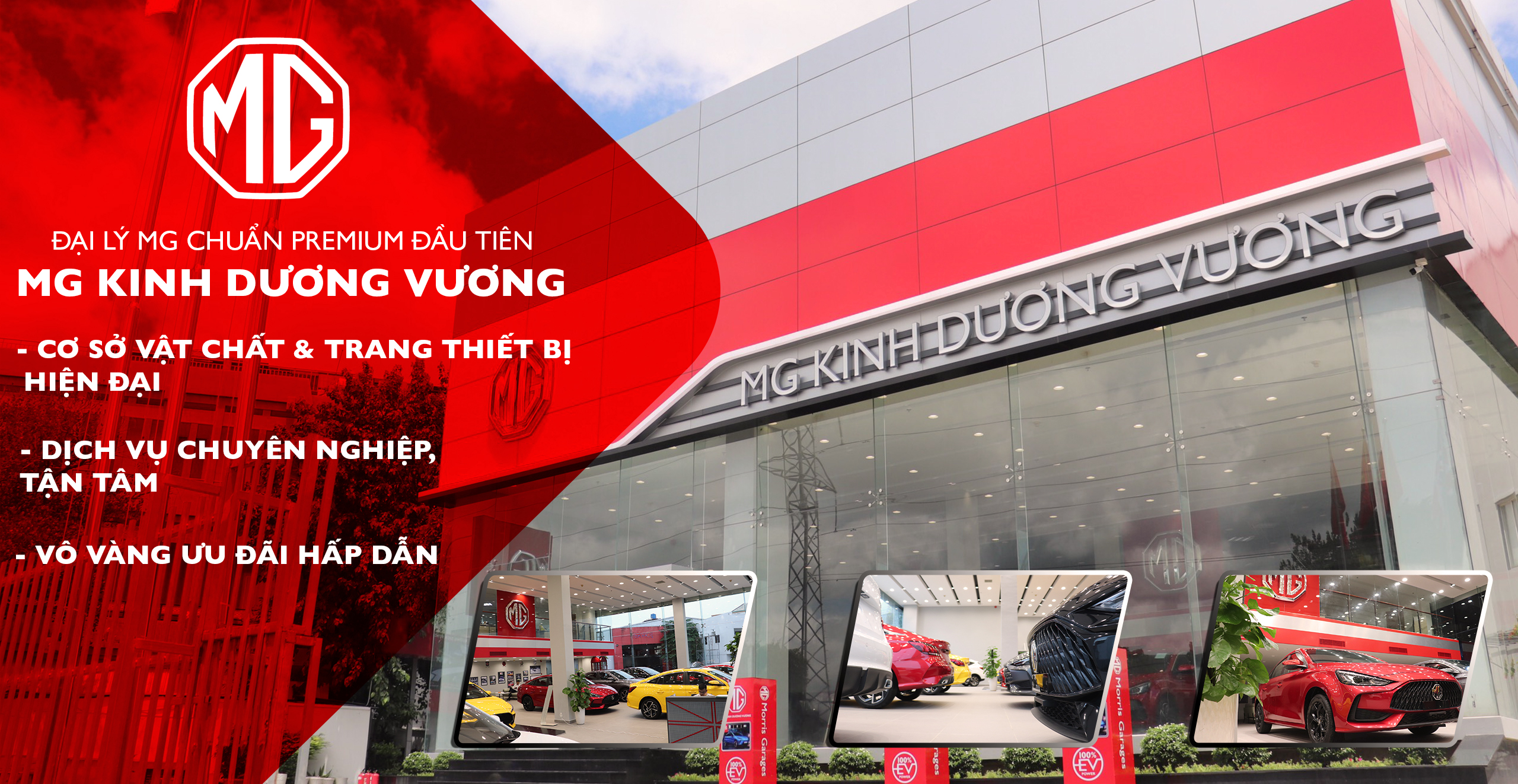 MG Kinh Dương Vương - Đại lý MG Flagship đầu tiên tại Việt Nam 1 Showroom MG Kinh Dương Vương Q6 TPHCM